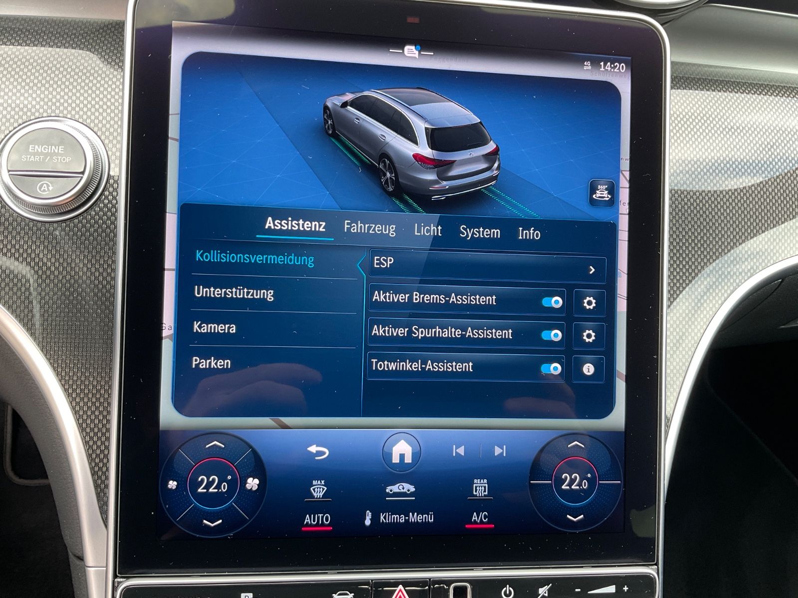 Fahrzeugabbildung Mercedes-Benz C 220 d T Autom.AHK,Kamera,AMG,Carplay