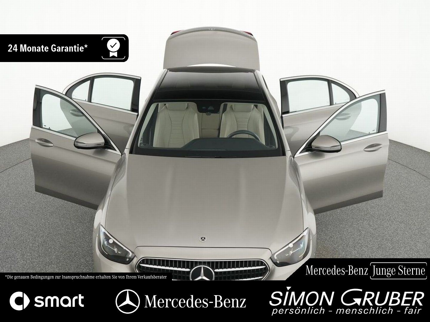 Fahrzeugabbildung Mercedes-Benz E 200 d Avantgarde Widescreen Pano Leder LED AHK