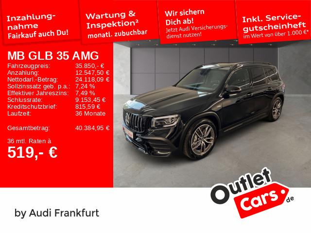 Mercedes-Benz GLB 35 AMG 4Matic MBEAM Navi Leder HuD Night-P