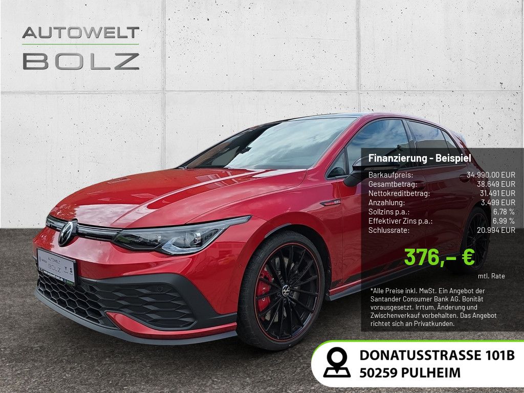 Volkswagen Golf VIII 2.0 TSI GTI Clubsport PANO Akrapovic