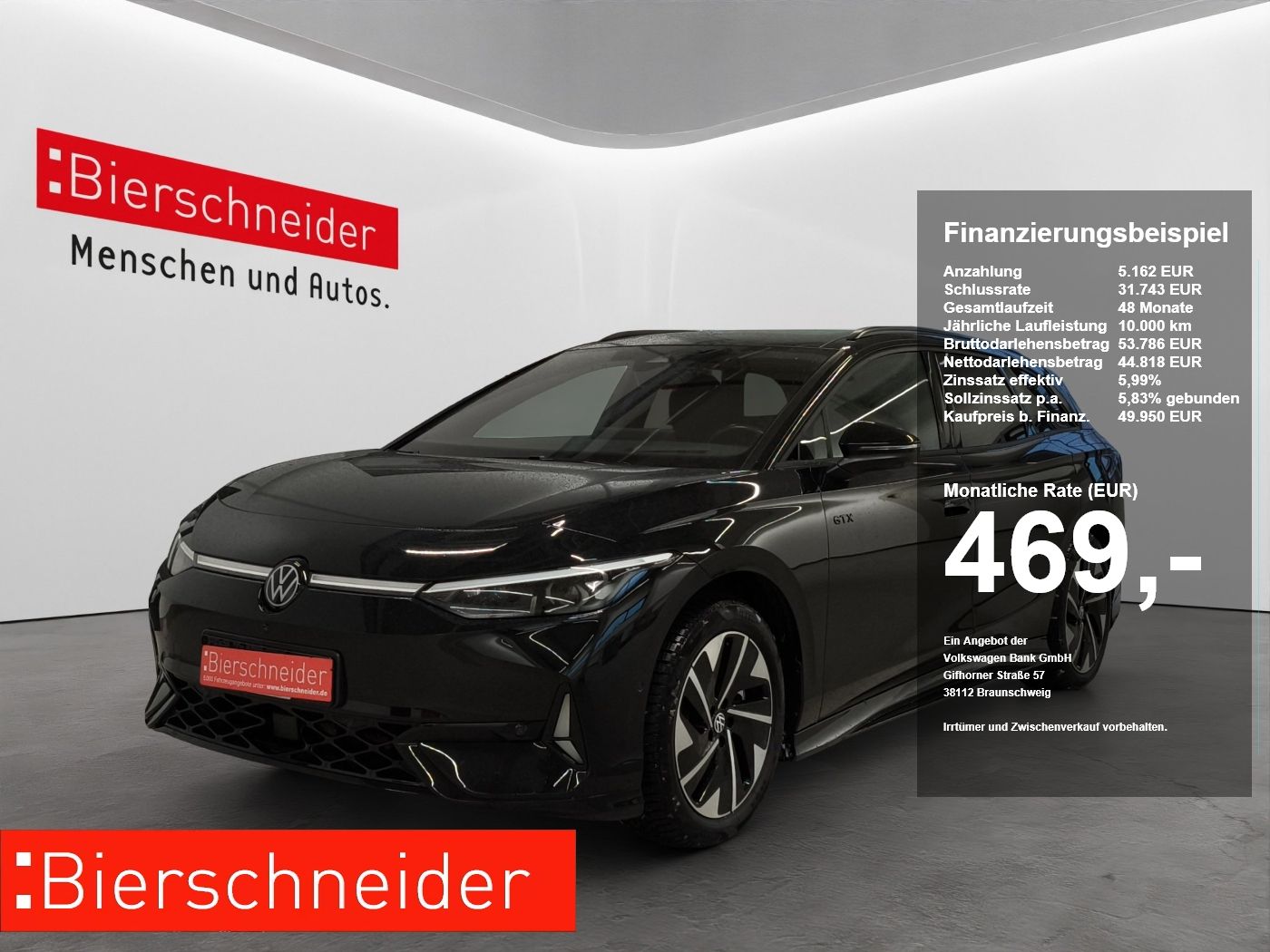 Volkswagen ID.7 Tourer 4Mo. GTX 91 kWh MATRIX-LED W-PUMPE H