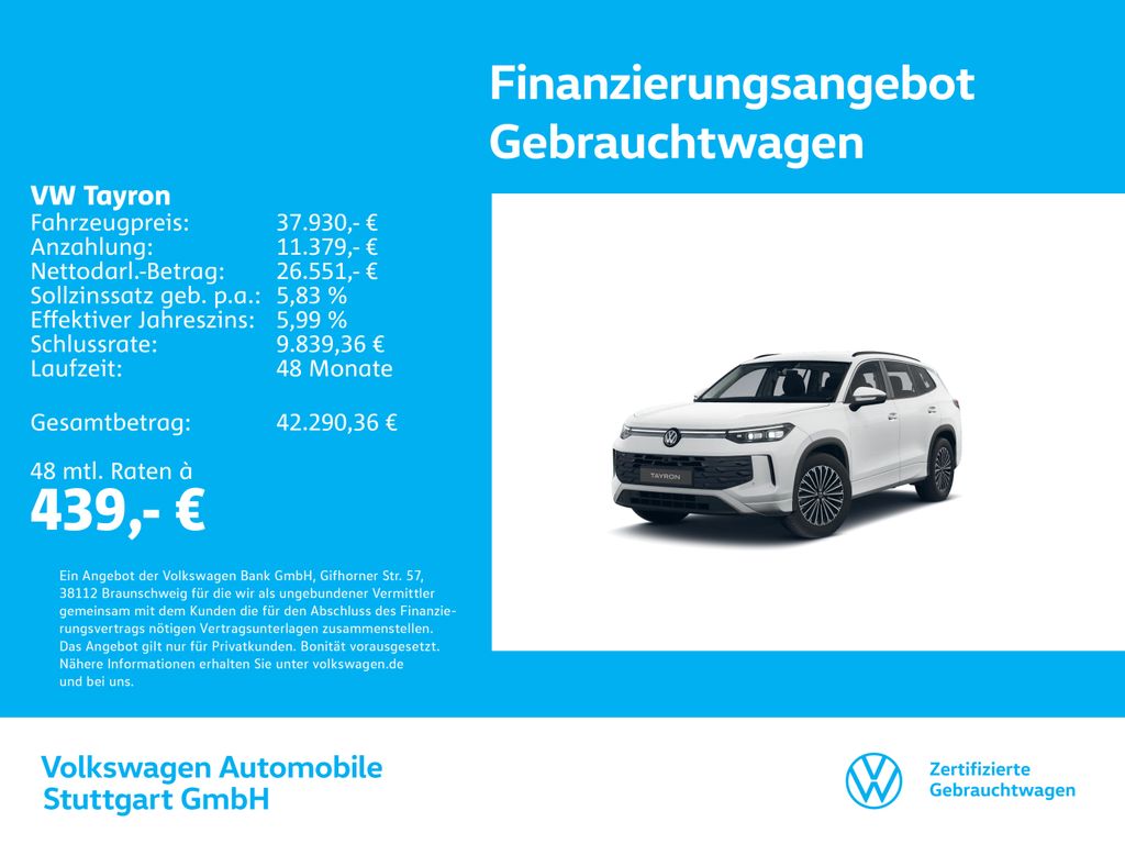 Image of Volkswagen Tayron