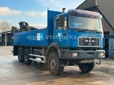 MAN 27.403 6x6 Pritsche + HIAB-Ladekran - Ladekran