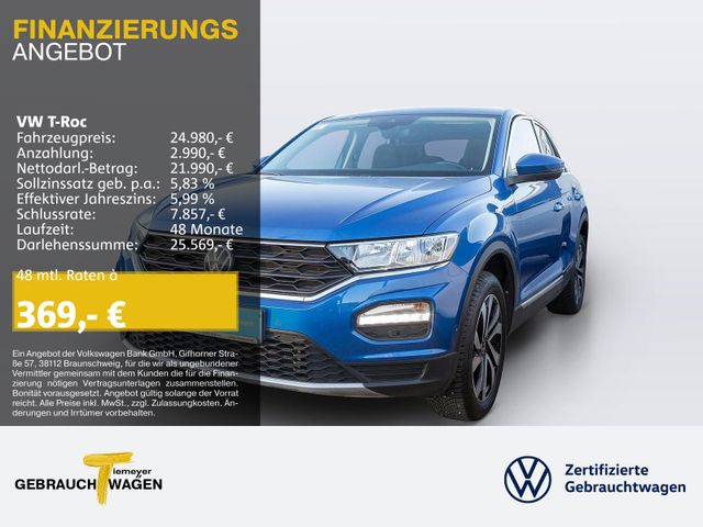 Volkswagen T-Roc 1.5 TSI DSG ACTIVE NAVI SITZHZG GJR