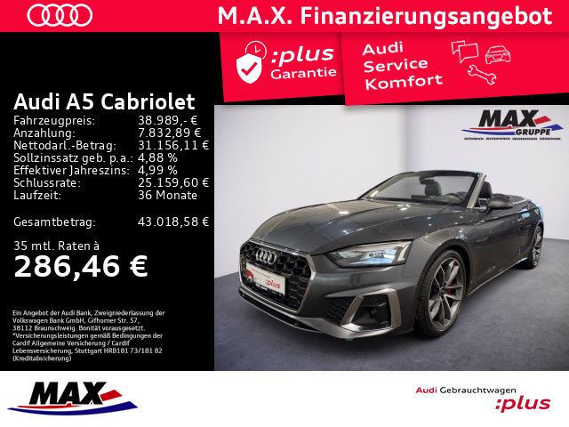 A5 Cabriolet 40 TDI S TRONIC S LINE LED+NAVI+VCP