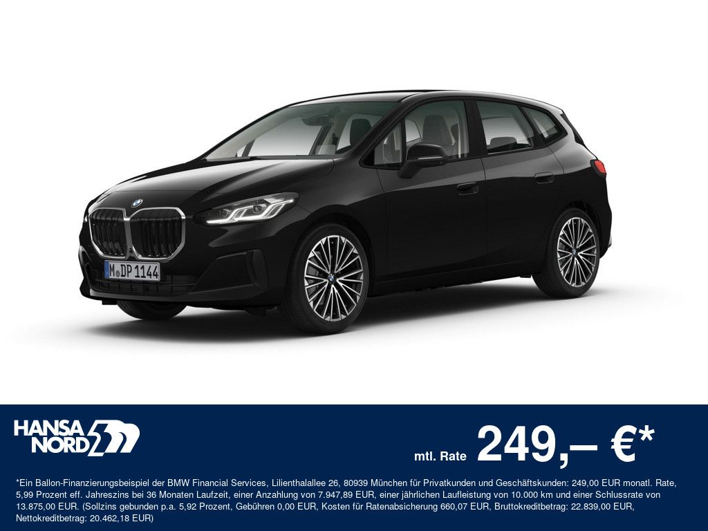 BMW 220i Active Tourer LED NAVI HUD KAMERA PDC 19"