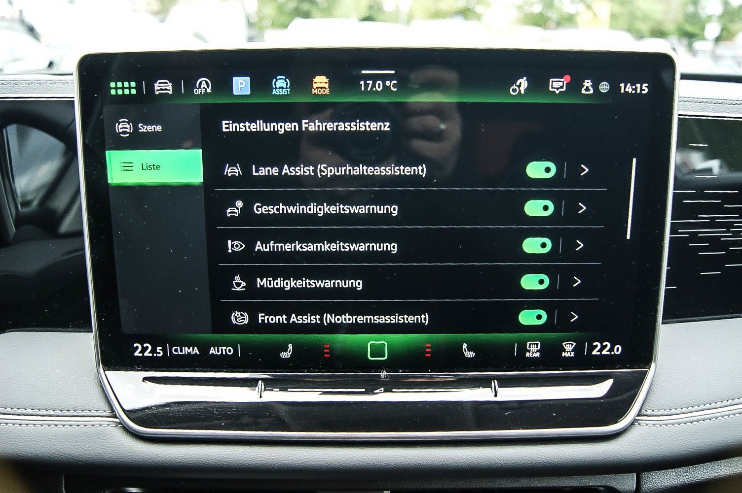 Fahrzeugabbildung Volkswagen Tiguan 1.5 eTSI 110 kW Elegance ANHZV CIPRESSINO