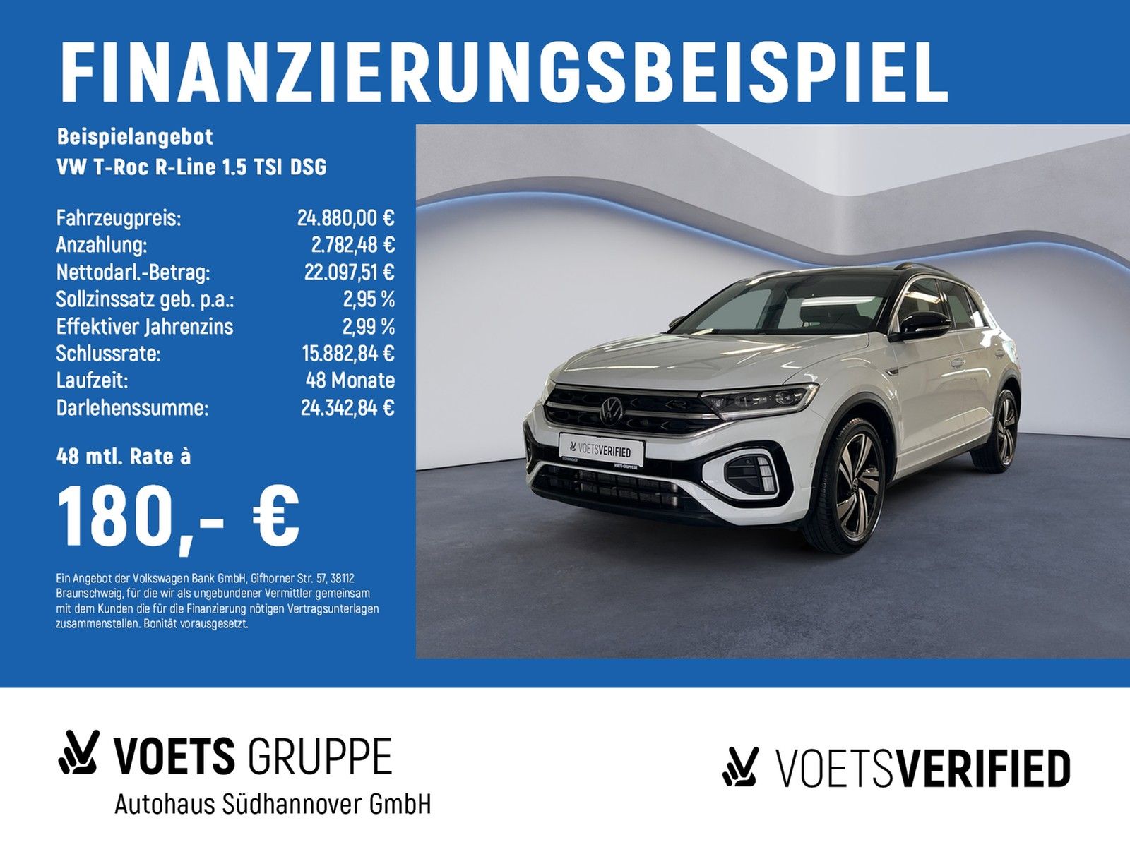 Volkswagen T-Roc R-Line 1.5 TSI DSG LED+KLIMA+NAVI