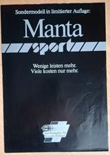 Opel Manta Sport - einzigartiger Zustand - Opel Manta Gebrauchtwagen