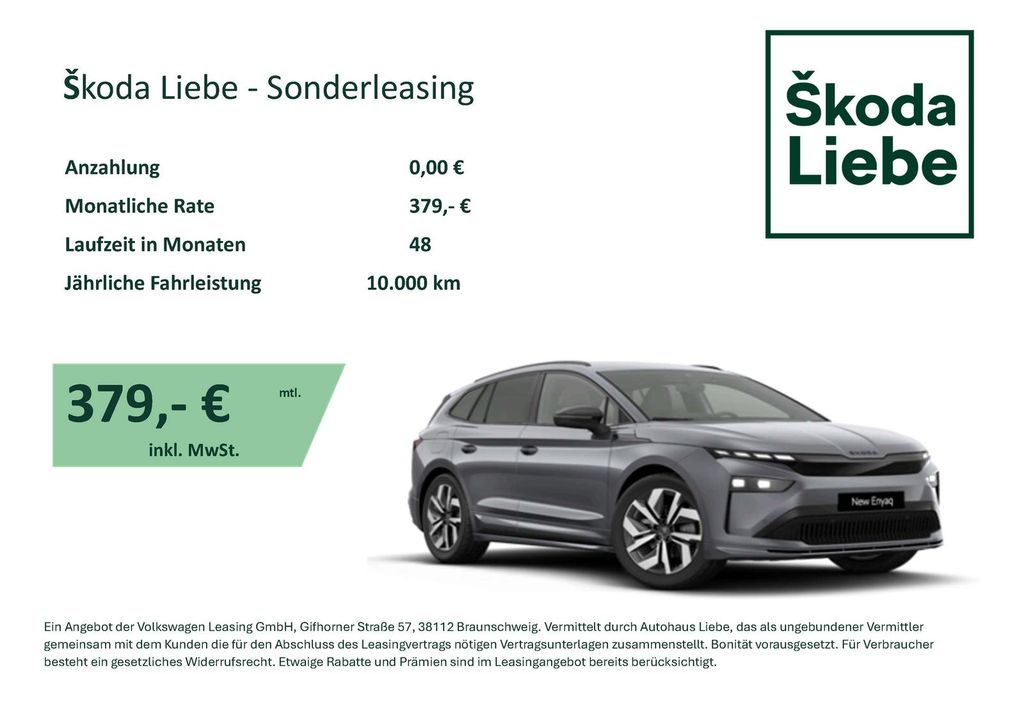 Skoda ENYAQ 60 SPORTLINE 150kW MATRIX LED + NAVI