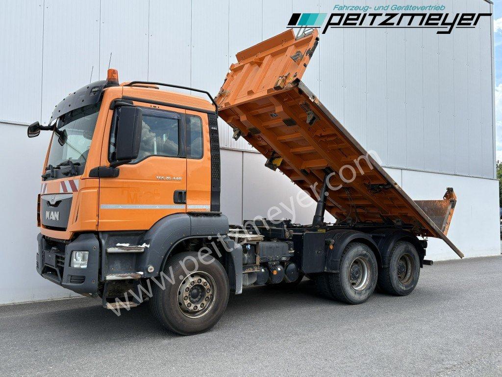 MAN TGS 26.440 BL 6x4, Meiller, Bordmatik Zug Gesamt