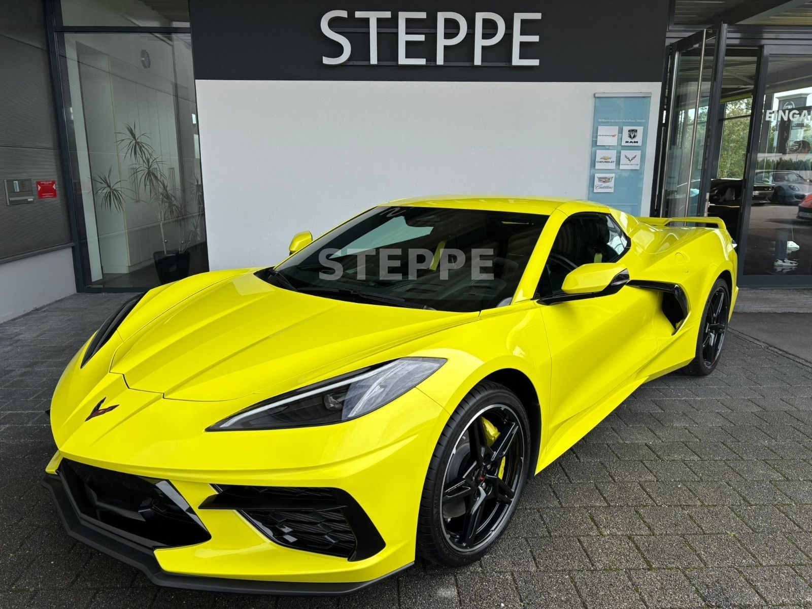 Corvette C8 Stingray Convertible 3LT Europamodell STEPPE