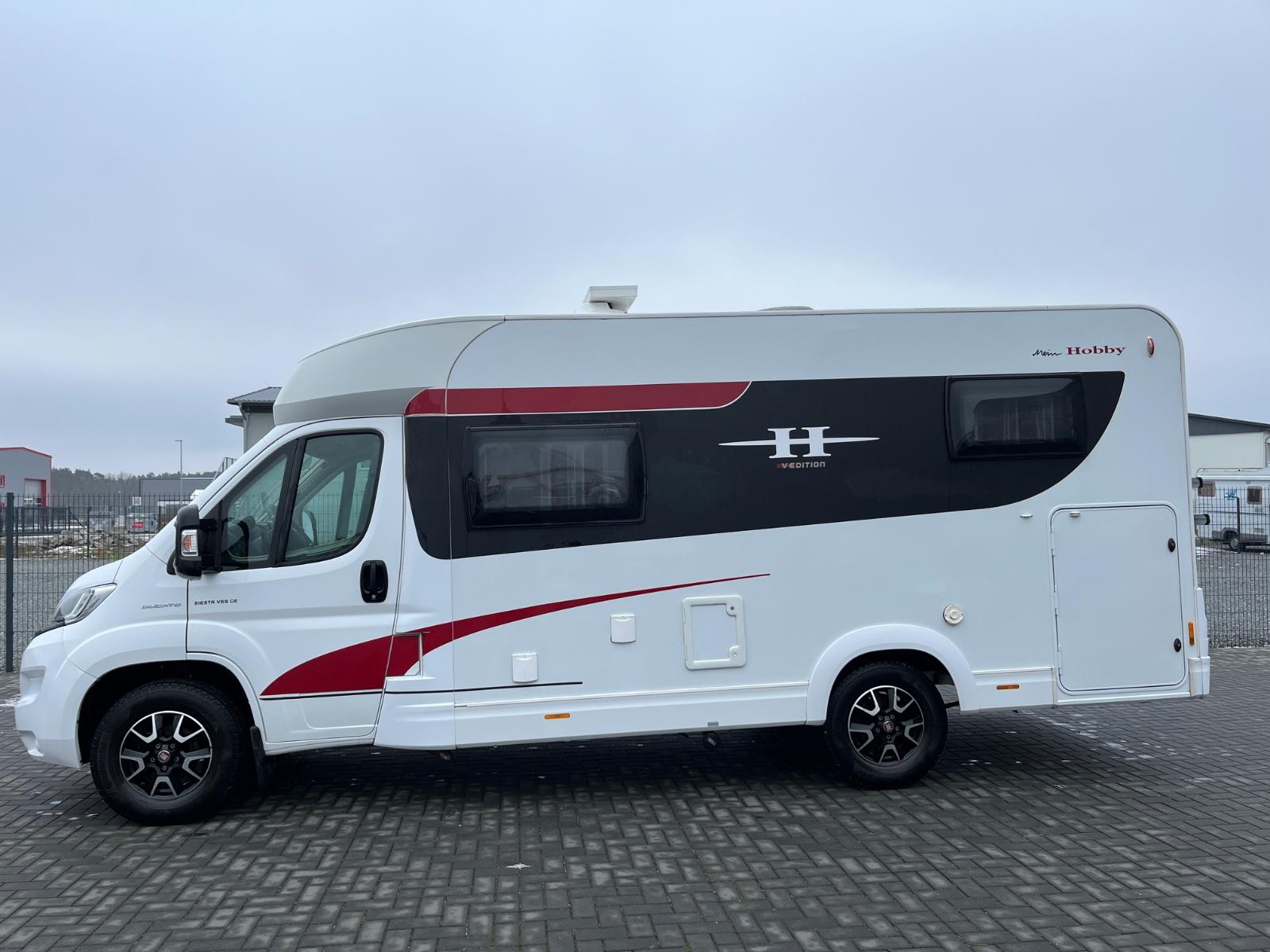 Hobby V65 GE VEDITION*Einzelbetten*Aut.Sat*TV*Solar*Li