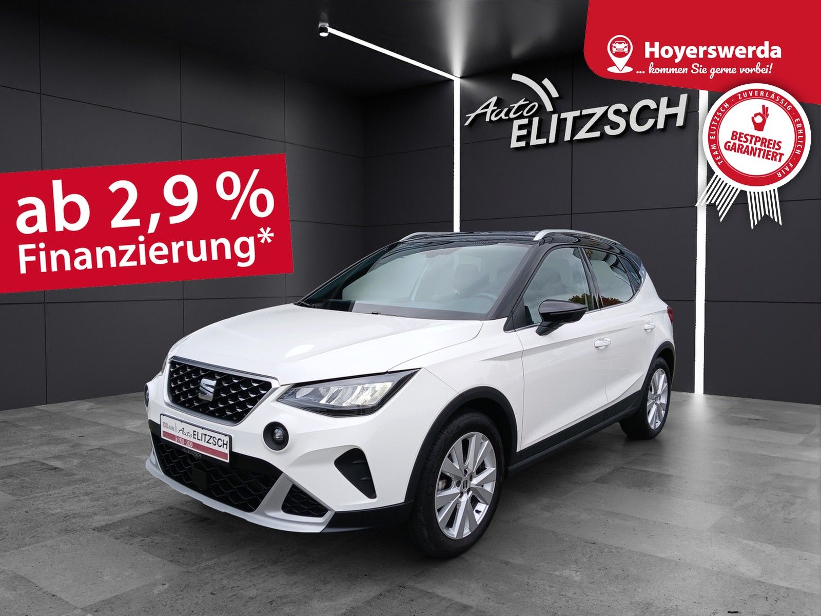 Fahrzeugabbildung SEAT Arona TSI Xperience DSG LED AHK GRA PDC SH LM