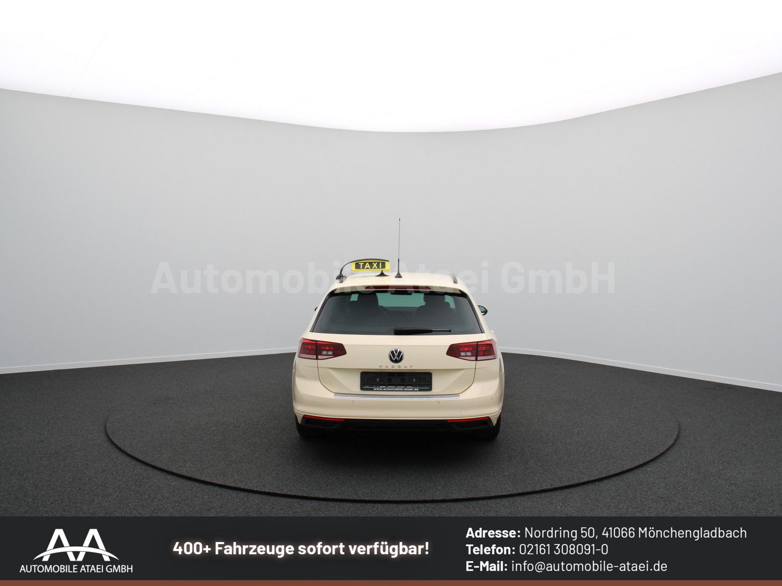 Fahrzeugabbildung Volkswagen Passat Variant Business *Taxi* TAXAMETER 7908