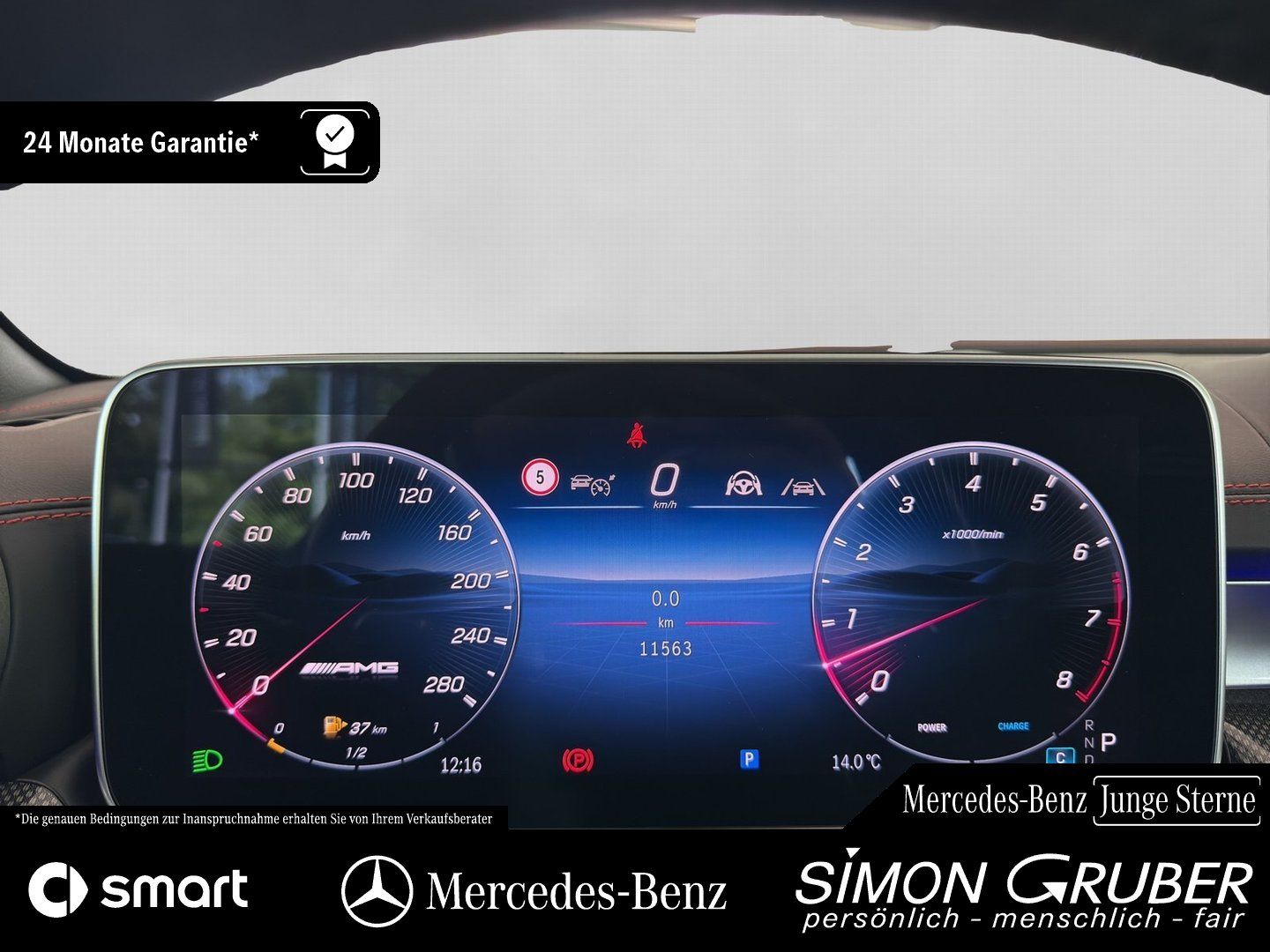 Fahrzeugabbildung Mercedes-Benz CLE 53 4M AMG Night Dyn+ HUD Burm Sitzklima 20``