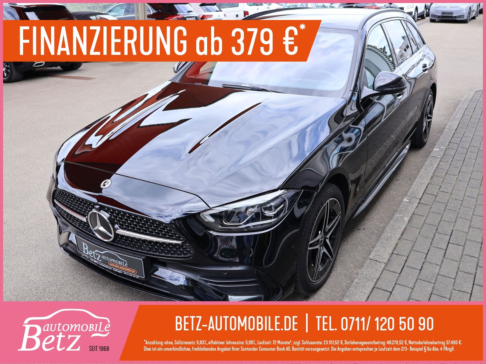 MERCEDES-BENZ C 300 e T-Modell AMG Night Distr. RFK