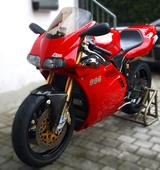 Ducati 916 SPS, Sammlerzustand 10,5 Tkm,techn.optimiert
