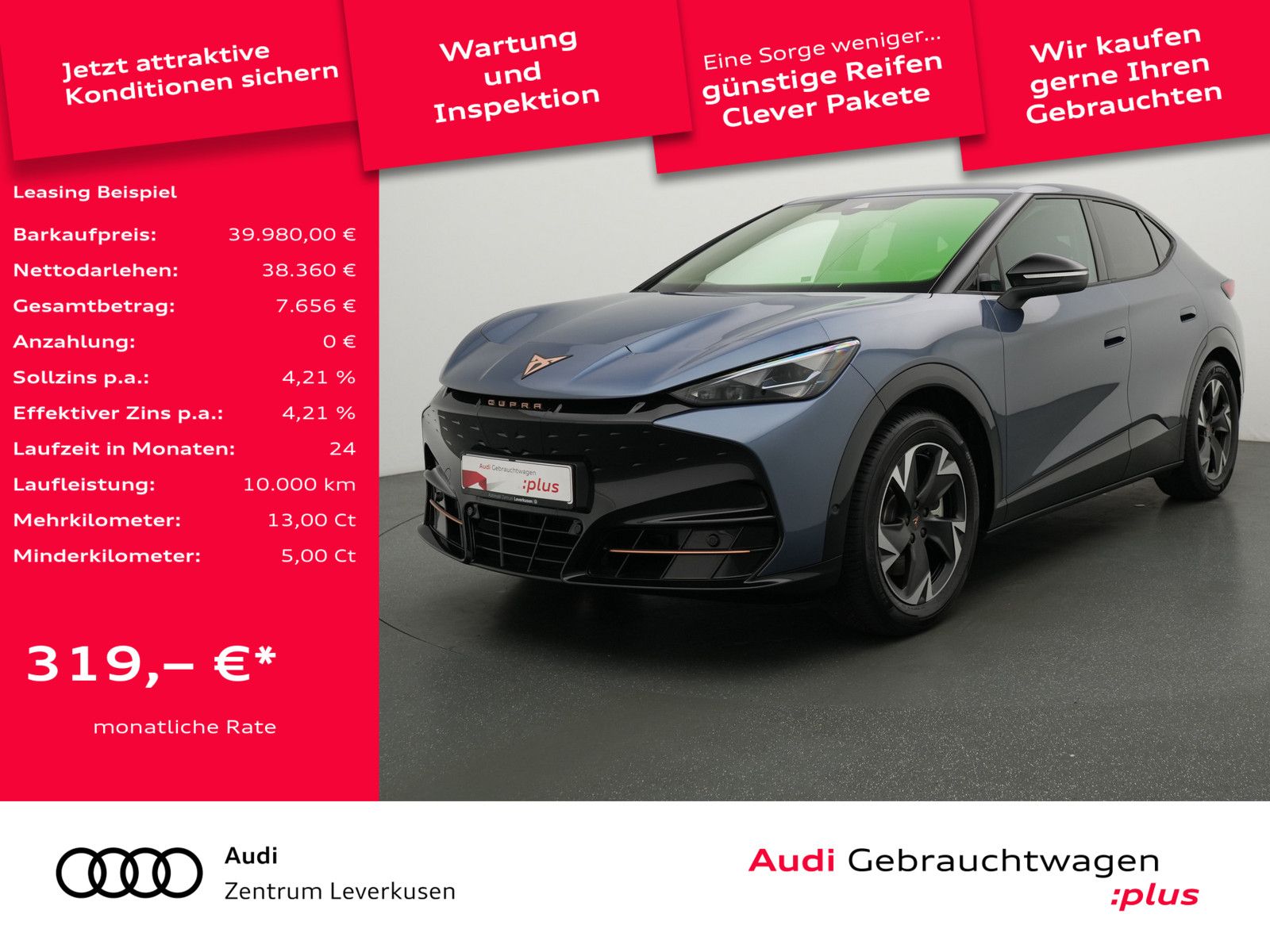 Cupra Tavascan Endurance NAVI VIRT ACC LEDER CARPLAY