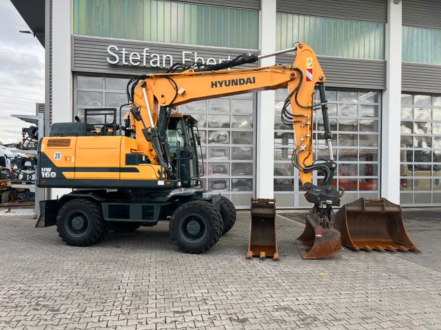 Hyundai HW 160 / OQ 65 /  nur 714h! / Löffelpaket