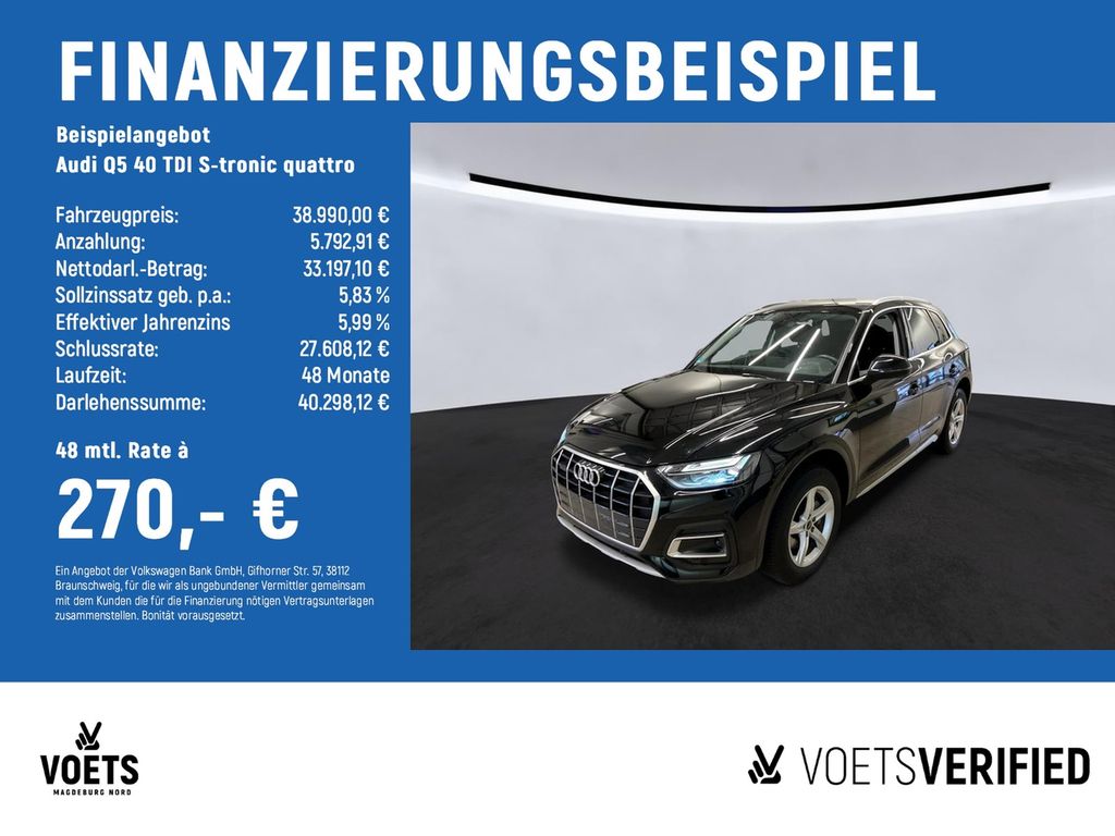 Q5 40 TDI S-tronic quattro advanced LED+AHK+NAVI