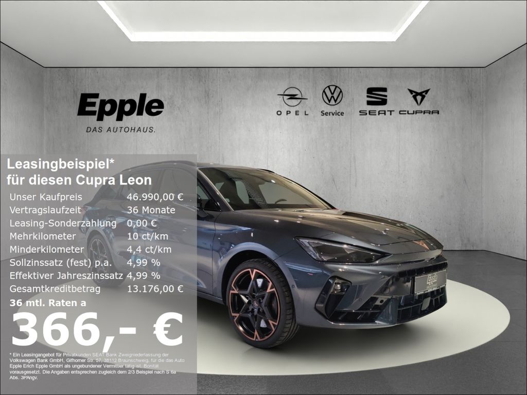 Leon Sportstourer VZ 2.0 TSI 245 kW (333 PS) 7-G
