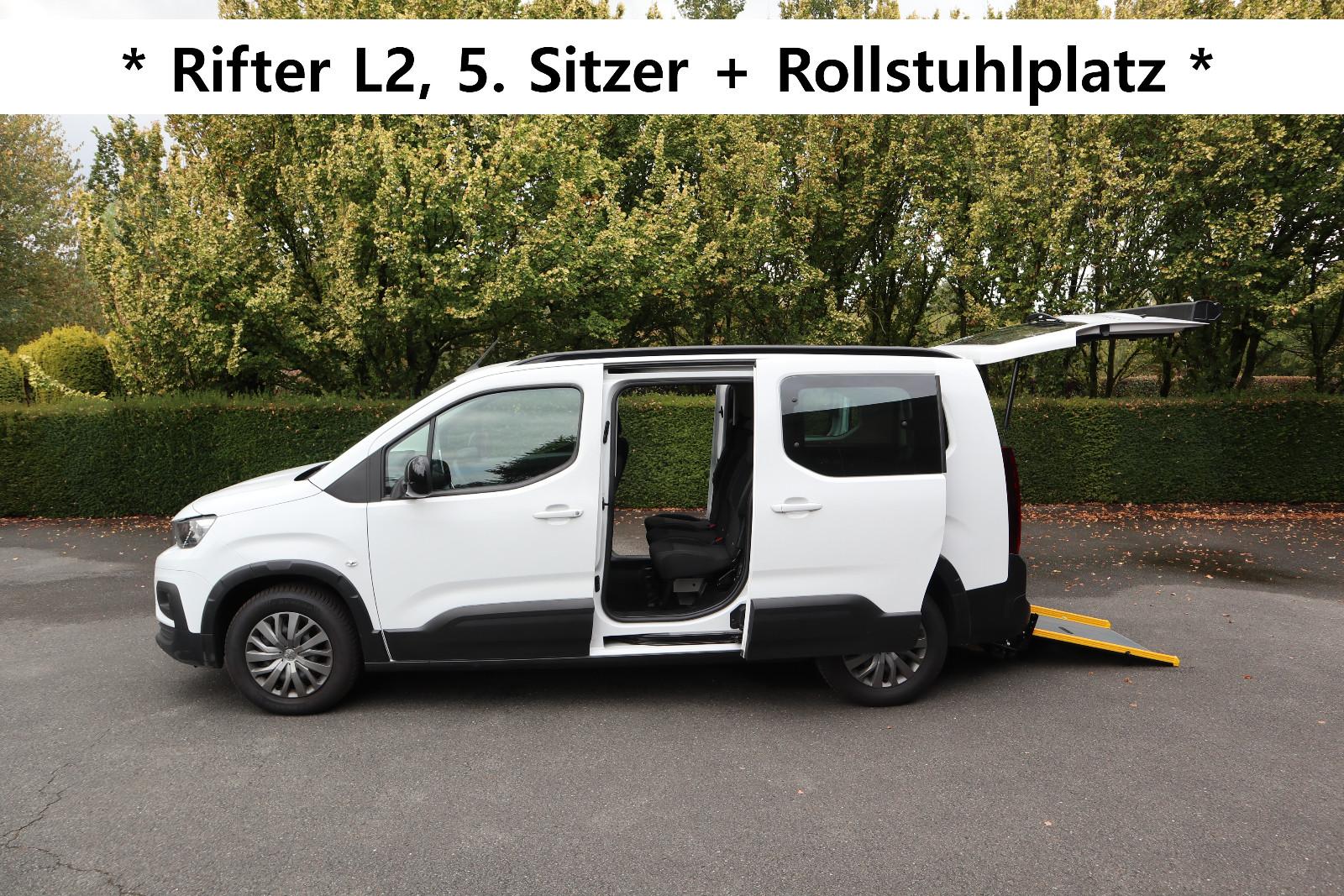 Peugeot Rifter HDi 130 L2*rollstuhlgerecht*Wenderampe*Ga