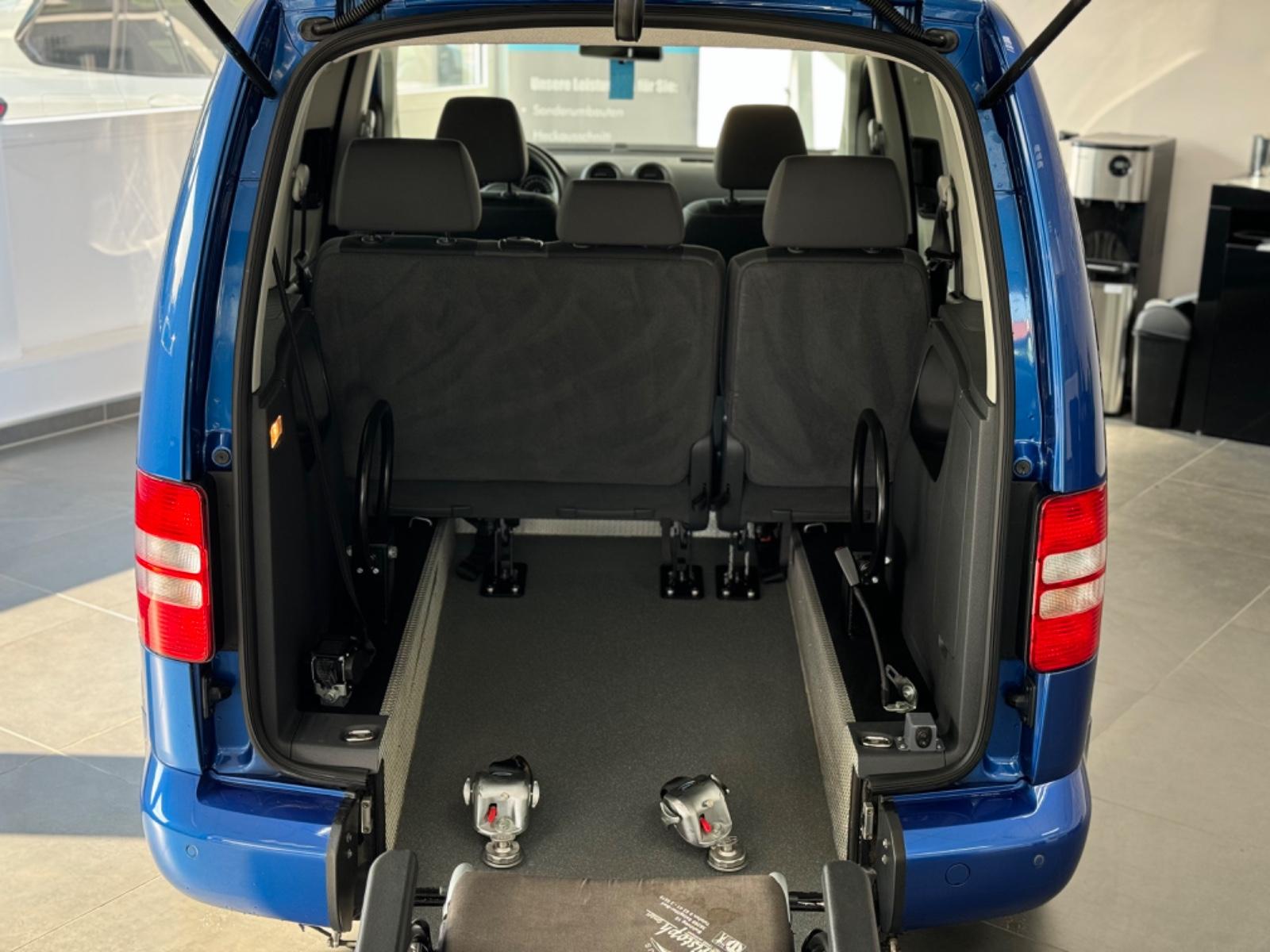 Volkswagen Caddy 1.6 TDI DSG Behindertengerecht-Rampe