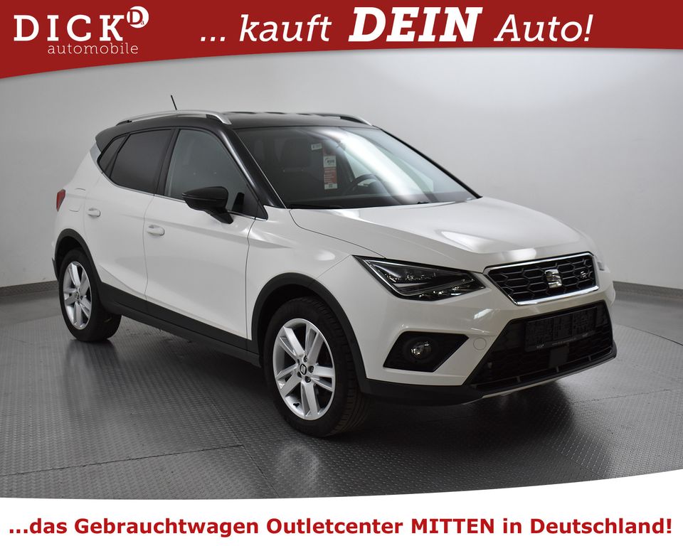 SEAT Arona 1.5 TSI FR Sport NAVI+KAMER+LED+AFH+SHZ+17