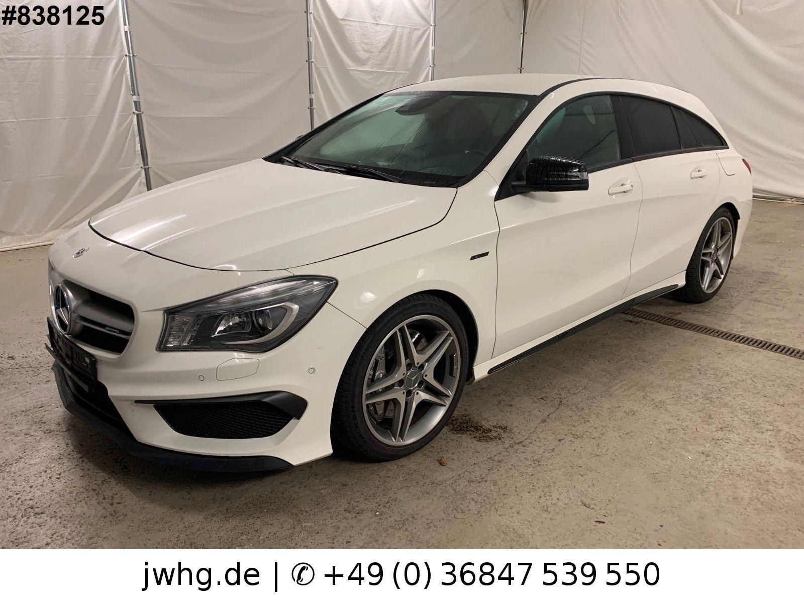 MERCEDES-BENZ CLA 45 2x AMG Line 4M SB Xenon Navi Memory Night
