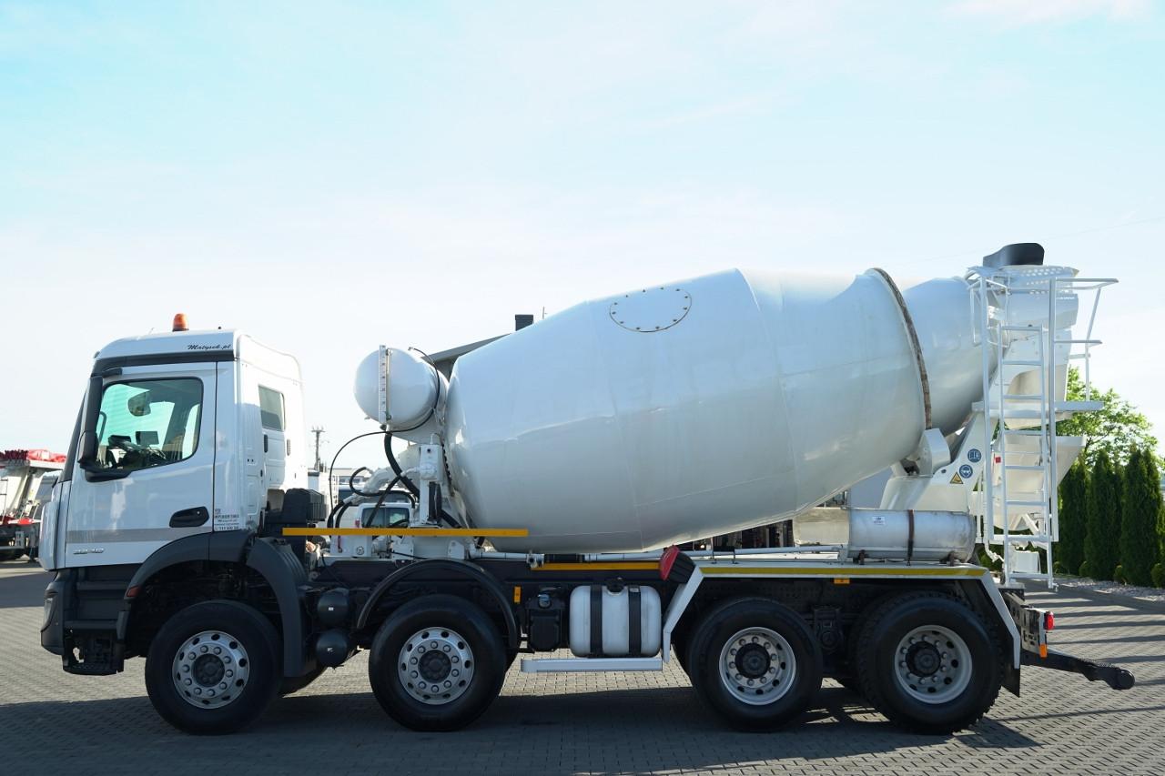 Mercedes-Benz AROCS 3240 / GRUSZKA 9M3 / 8x4 / BETONOMIESZARK