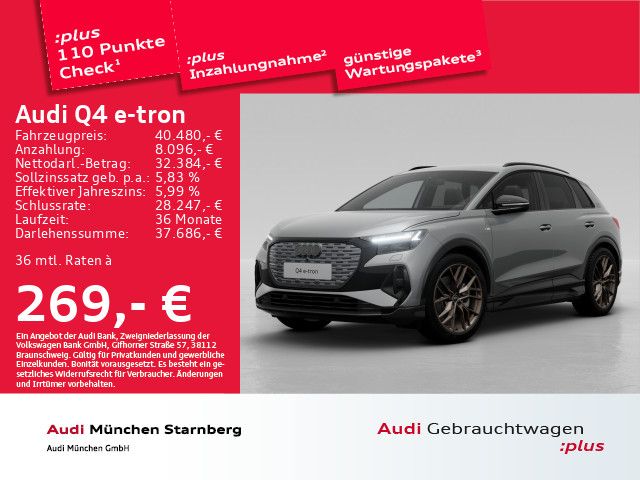 Audi Q4 e-tron 45 qu. Edition One S line Assistenz pl