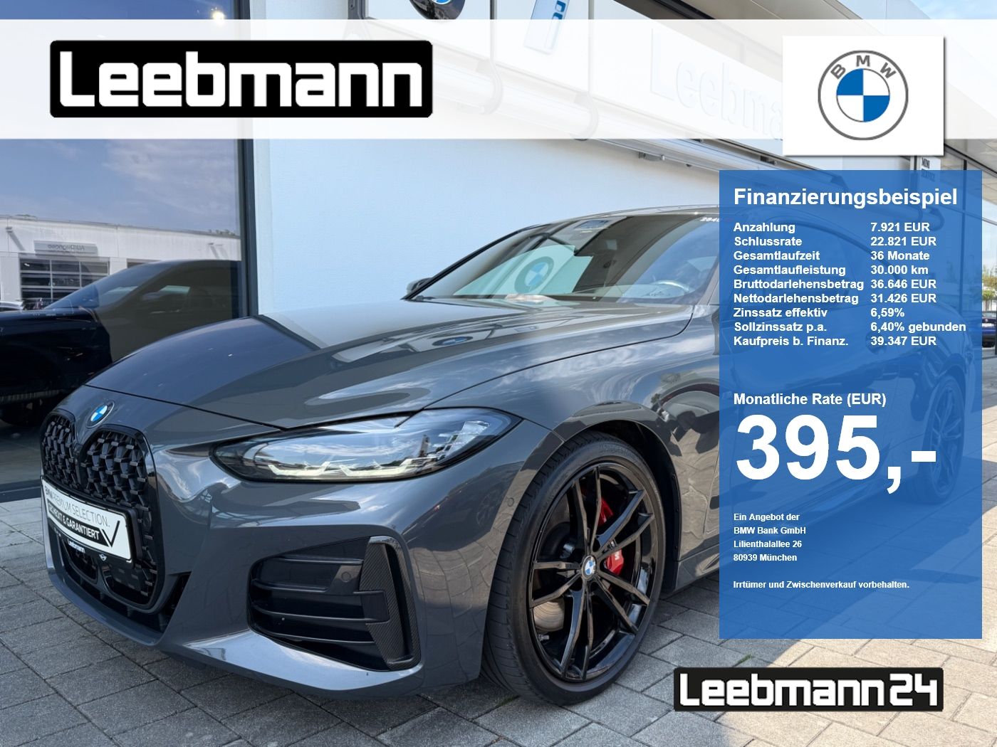 BMW M440d xD. Coupé M-Sitze Carbon
