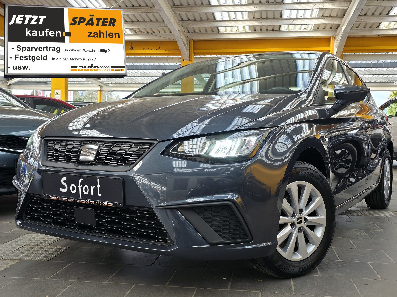 SEAT Ibiza 1,0 TSI Style LED-Scheinw. AppleCP Alu ...
