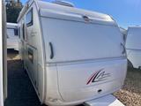 Bürstner 510 TK Averso Plus + Mover Klima Etagenb Hubbett - Heckgarage Wohnwagen
