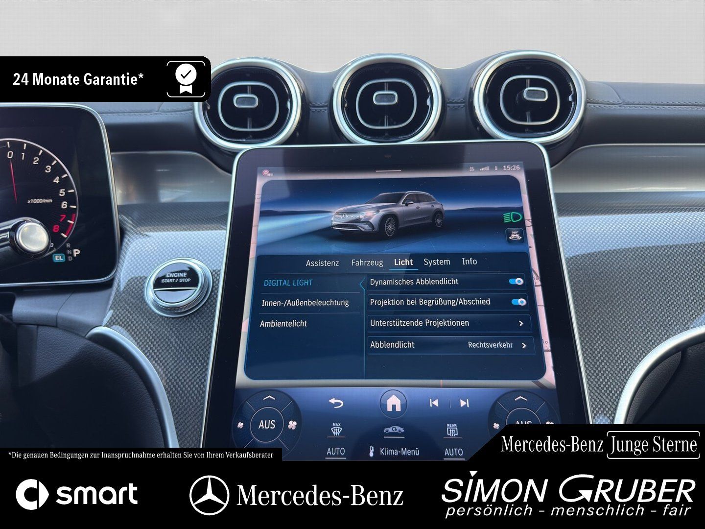 Fahrzeugabbildung Mercedes-Benz GLC 400 e 4M AMG Pano Memo HUD DigiLight 360 AHK