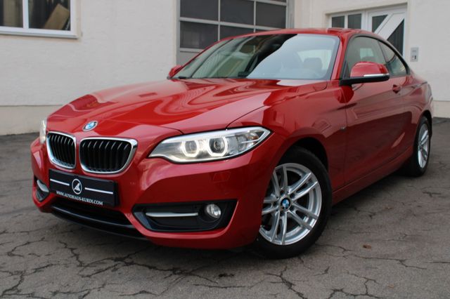 BMW 218 d Coupe Sport 8-FACH NAVI BIXENON TEMPO SHZ