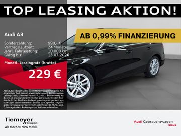 Audi Leasingangebot: Audi A3 Limo 35 TDI ADVANCED LM18 KAMERA LED NAVI+