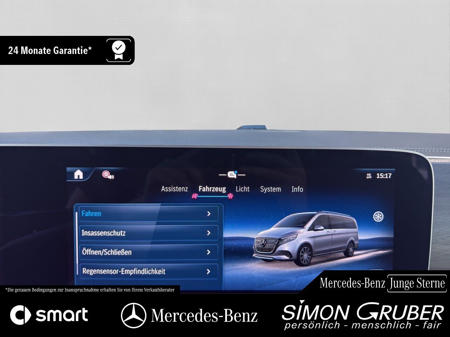 Fahrzeugabbildung Mercedes-Benz V 300 d Extra Lang AMG Night Burm eTüren 8 Sitze