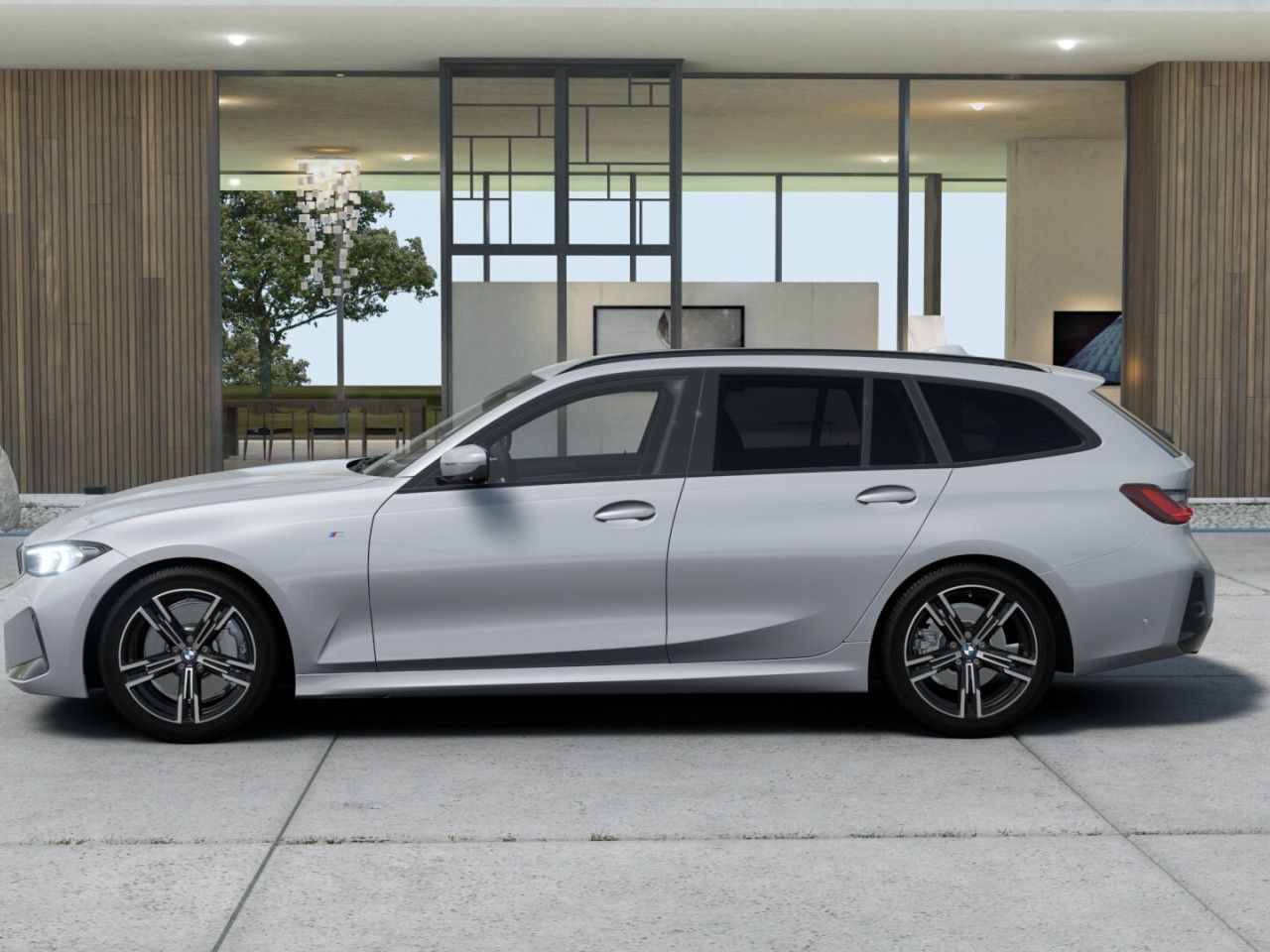 BMW 318d T M SPORT AdLED AHK DA,360° HUD HiFi KomZu foto 3