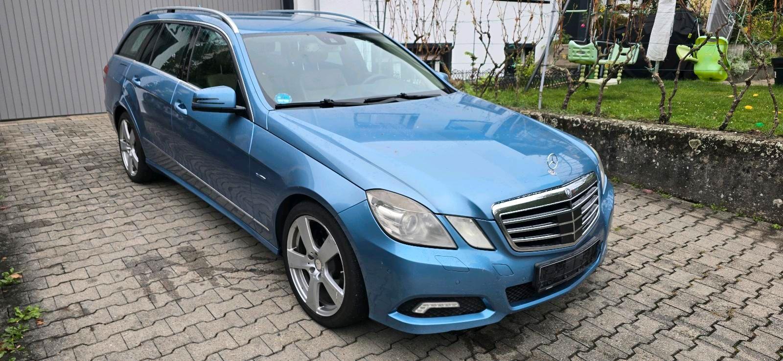 Mercedes-Benz E350 2009 — rear view