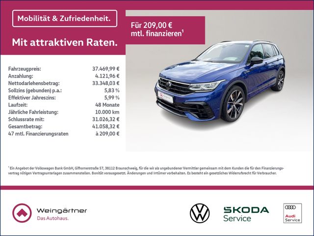 Tiguan R 4Motion, PANO, Design Paket, Rear View,