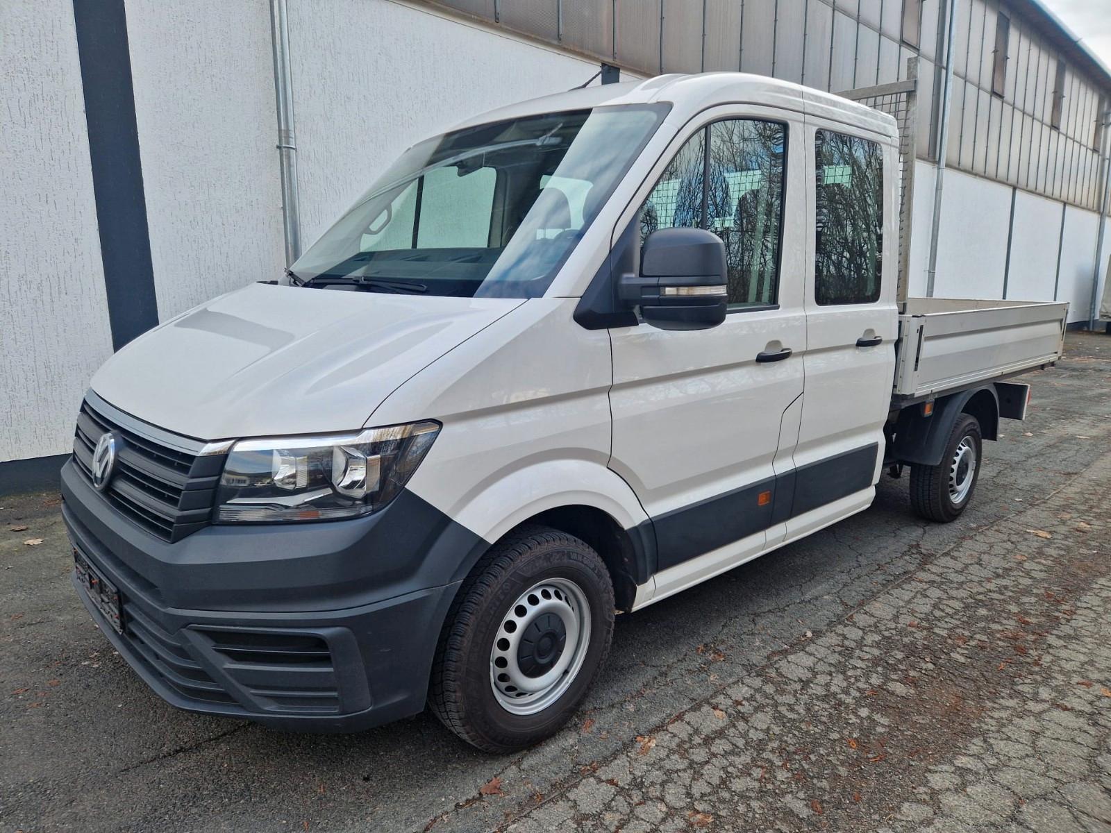Volkswagen Crafter Doka 140PS AHK Klima 7-Sitz mittellang