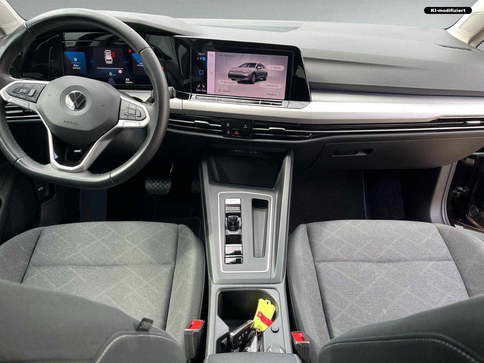 Volkswagen Golf VIII Variant 2.0 TDI Life DSG+LED+ACC+AHK, миниатюра 8