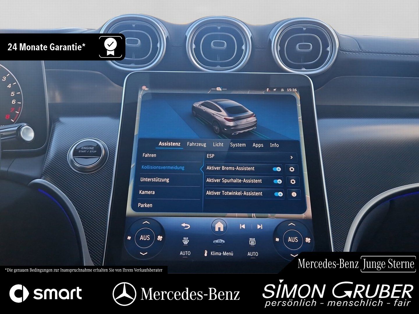 Fahrzeugabbildung Mercedes-Benz GLC 400 e 4M Coupé AMG Night Premium+ Fahrass AH