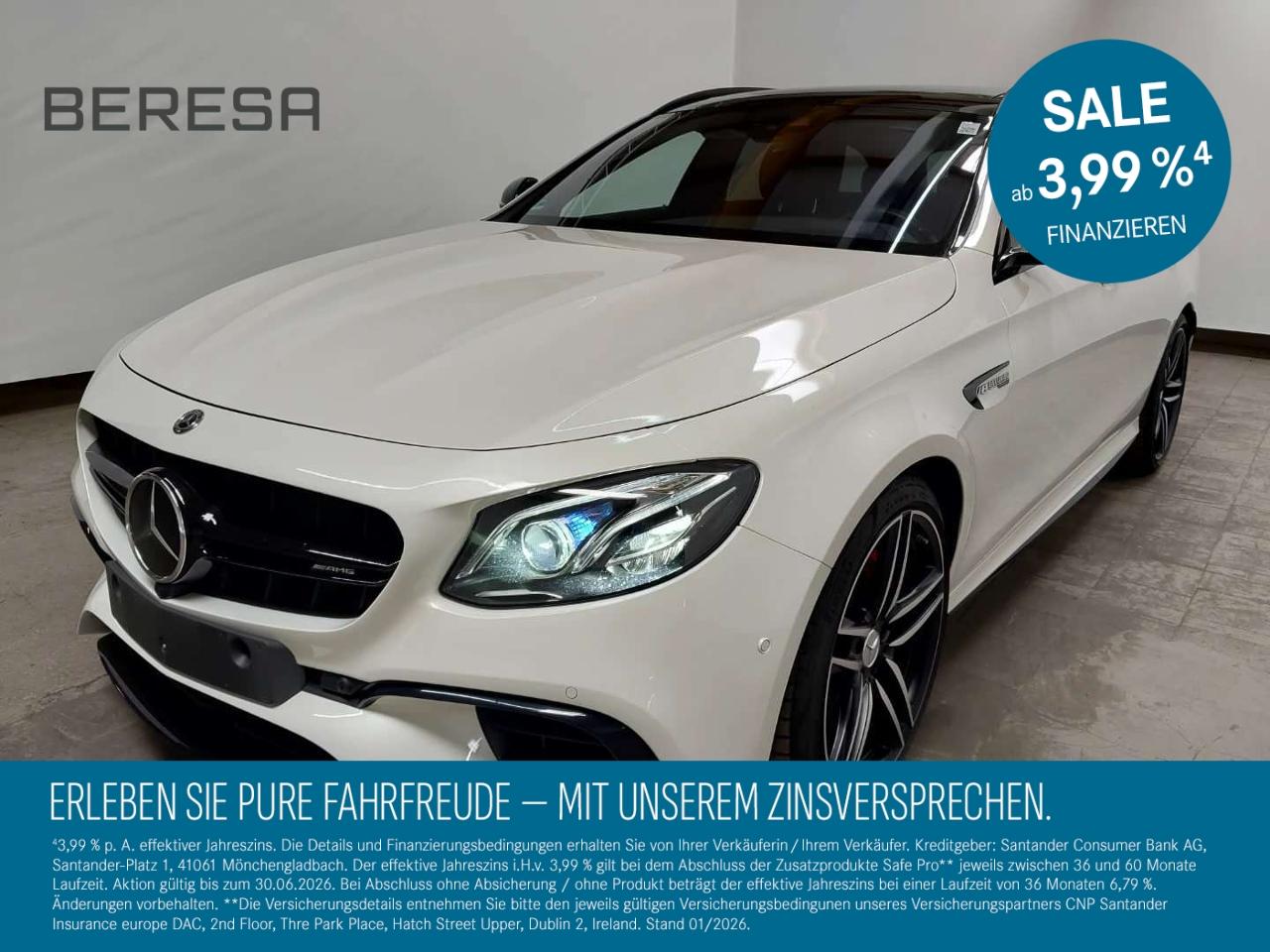 Mercedes-Benz E 63 AMG S 4M+ T Night Drivers Perf. Abgas Pano