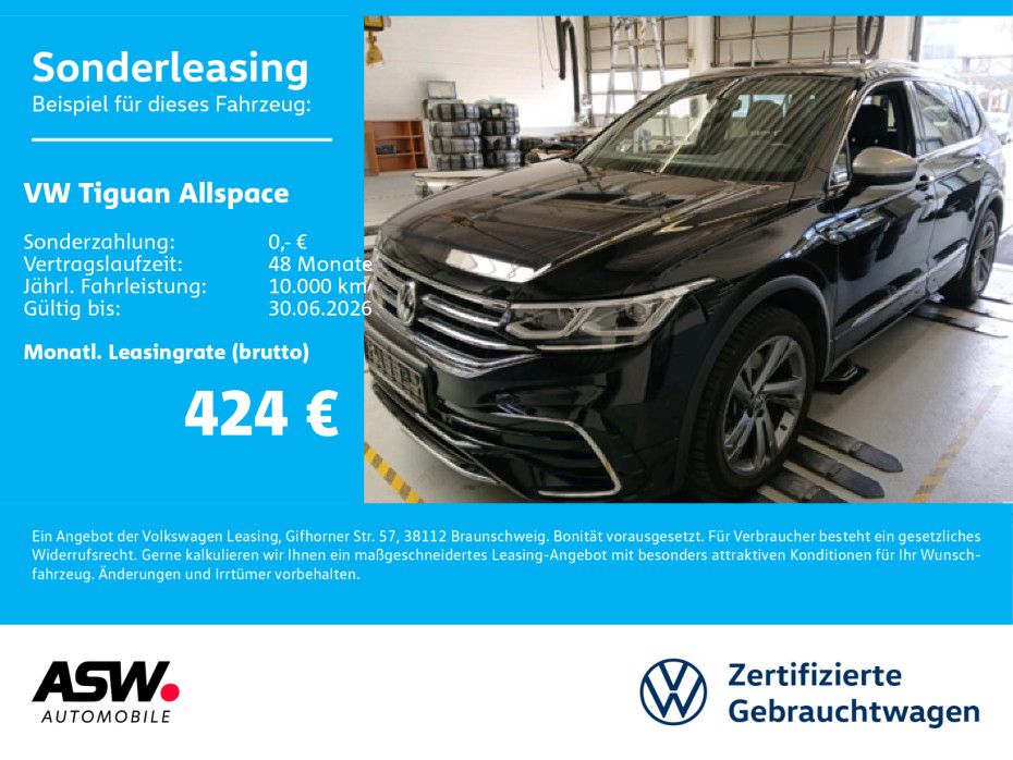 Volkswagen Tiguan Allspace R-Line 2.0TSI 4M DSG 360° AHK 7S