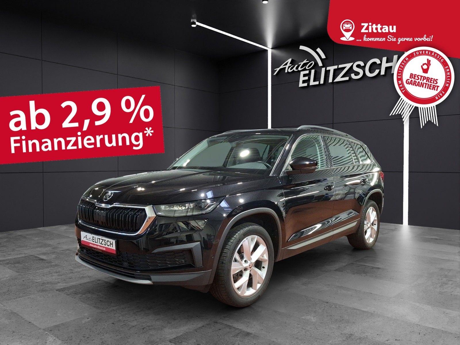 Fahrzeugabbildung SKODA Kodiaq TSI Tour DSG 4x4 Standhzg. Matrix AHK Nav