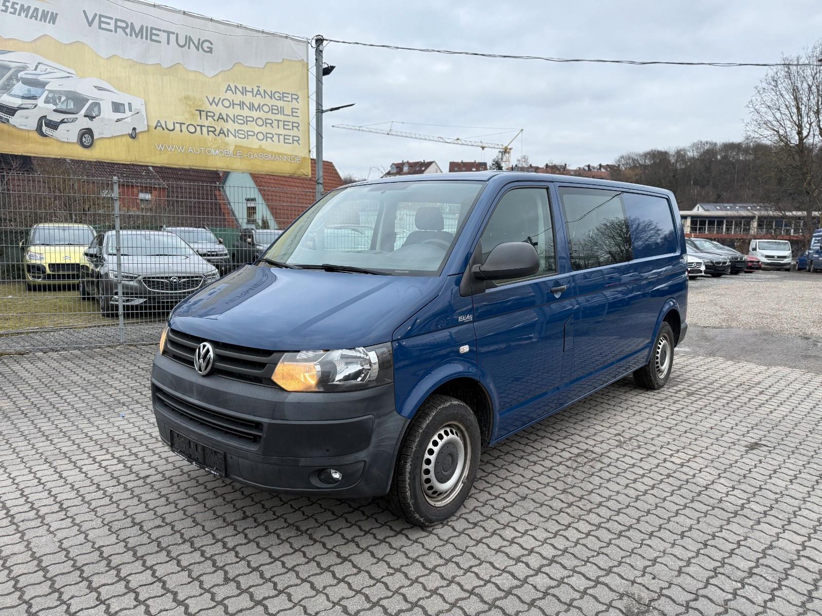 Volkswagen T5 lang Mixto 5-Sitze Klima PDC AHK Tüv 12.2027