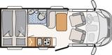 Dethleffs Globebus T 1 SAT/TV/NAVI/KAMERA/ - Dethleffs Teilintegrierter Globebus